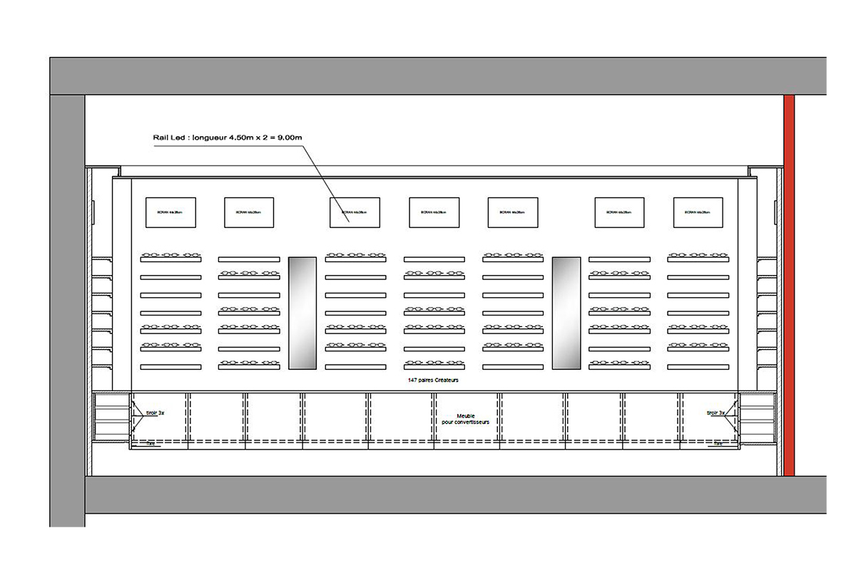 OL Agencement d'un magasin d’optique