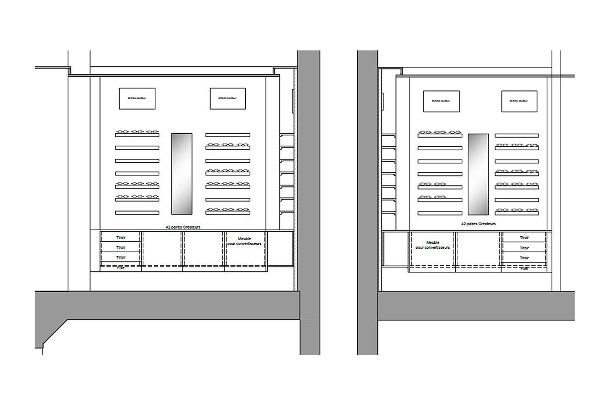 OL Agencement d'un magasin d’optique