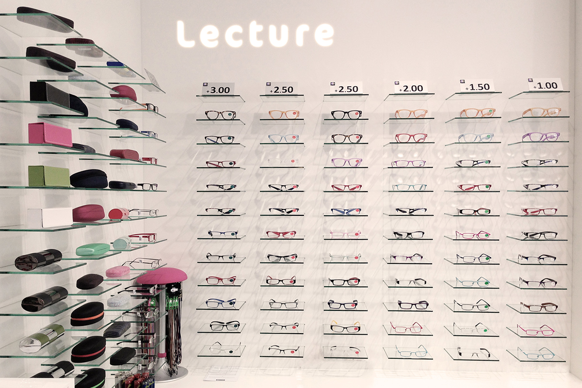 OL Agencement d'un magasin d’optique