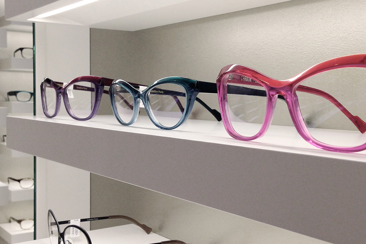 OL Agencement d'un magasin d’optique